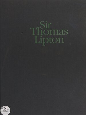 cover image of Sir Thomas Lipton